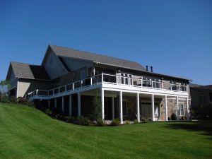 custom deck by jlm builders in winchester, va